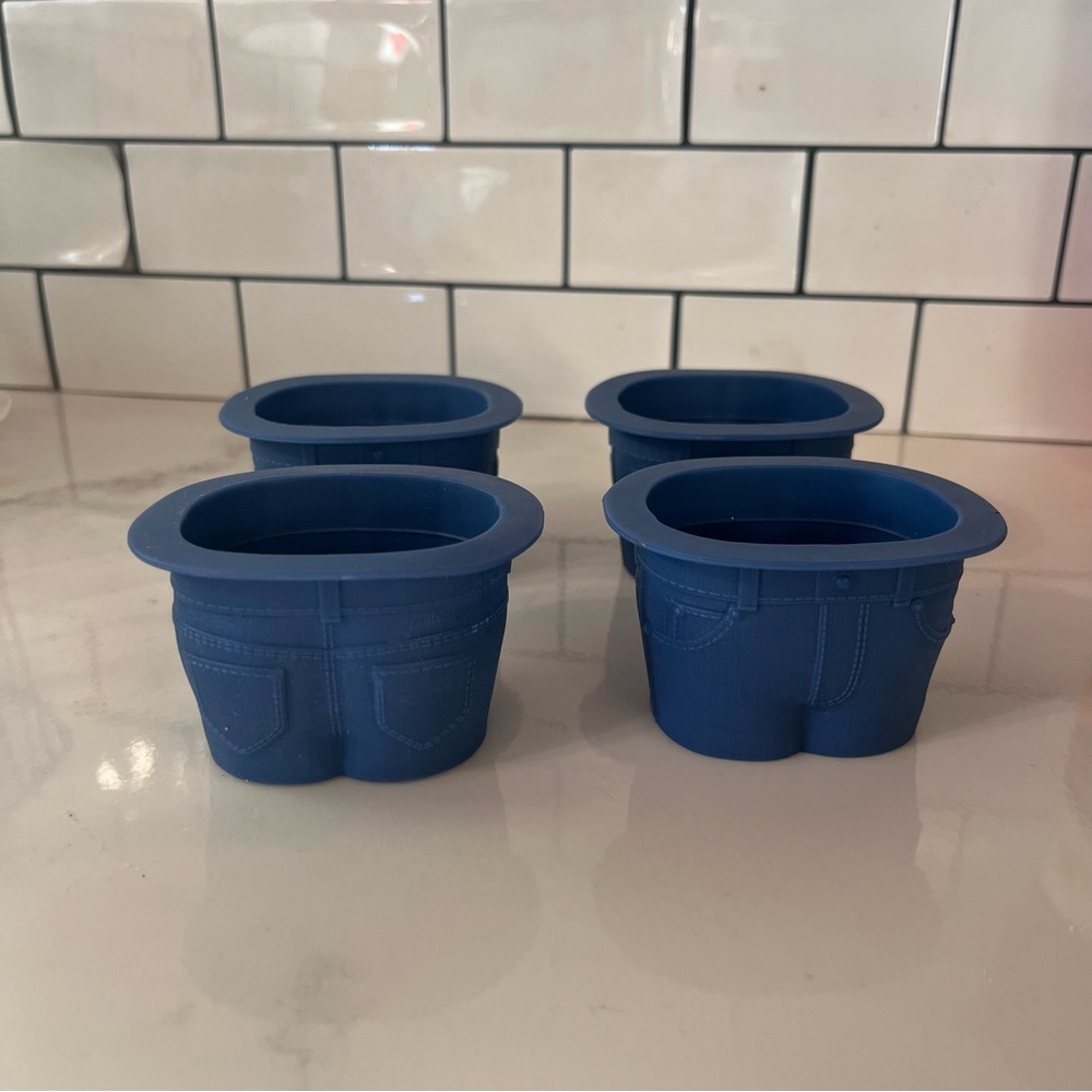 Fred Novelty Muffin-Top/Cupcake Silicone Baking Molds